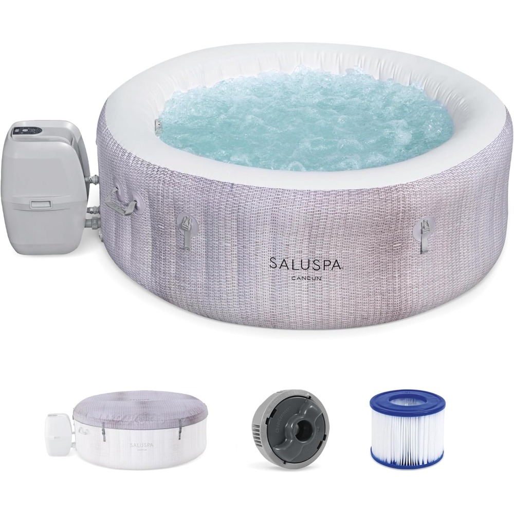Inflatable Hot Tub - SaluSpa Cancun Banheira Inflável para 2-4