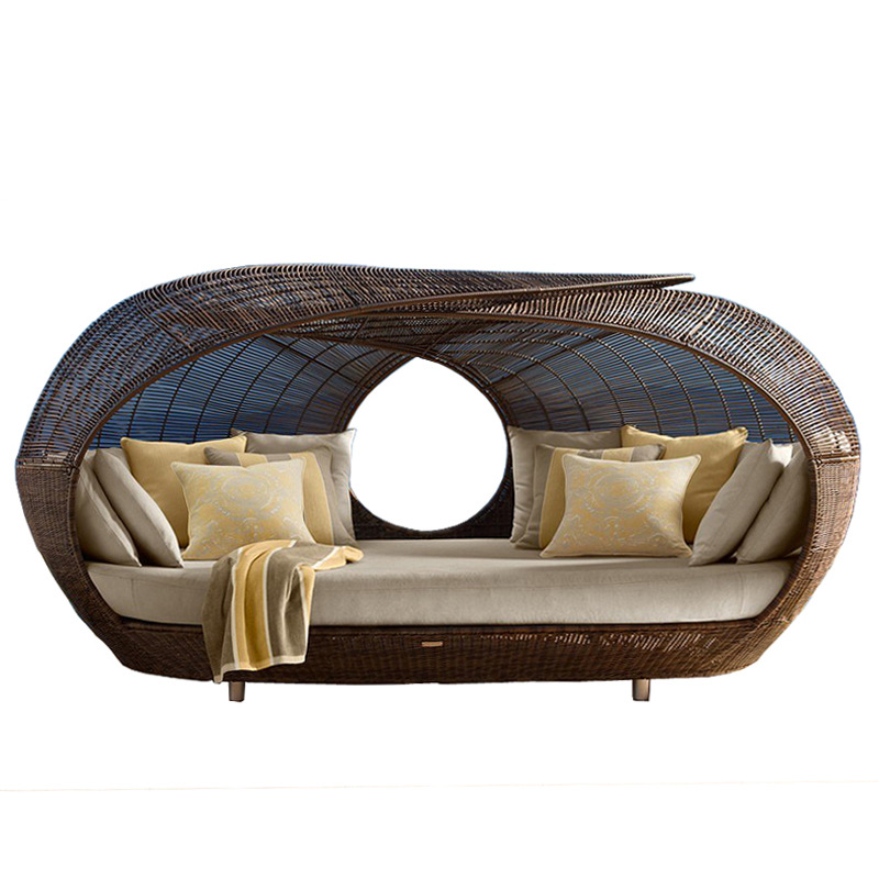 Outdoor Furniture For Sale - Cama de Dia em Rattan Sintético