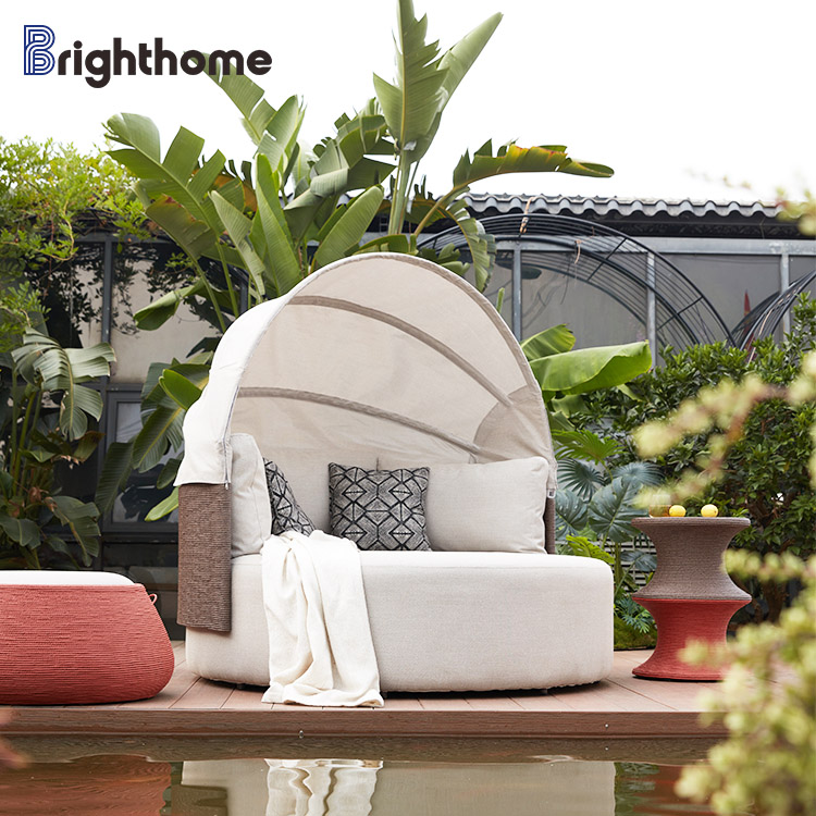 Outdoor Furniture In Bali - Espreguiçadeira Dupla de Luxo para Exterior