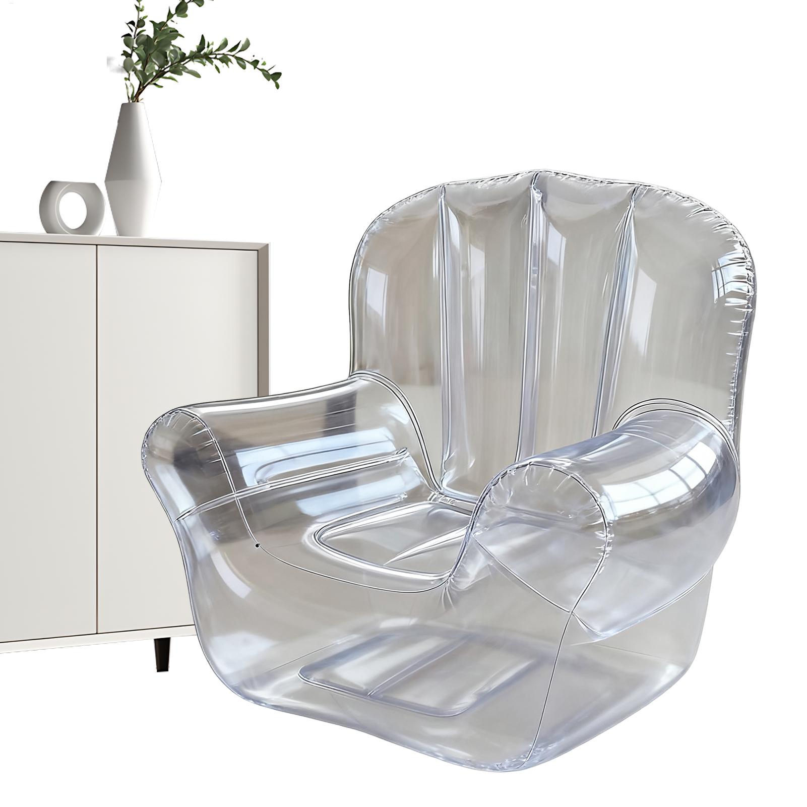 Outdoor Furniture Arhaus - Sofá inflável transparente engrossado, sofá inflável