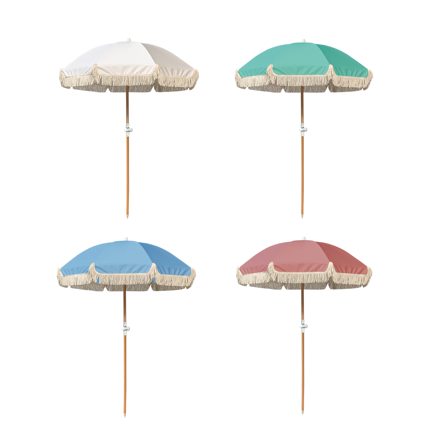 Outdoor Furniture In Bali - Guarda-Sol Moderno de 2M Estilo Bali
