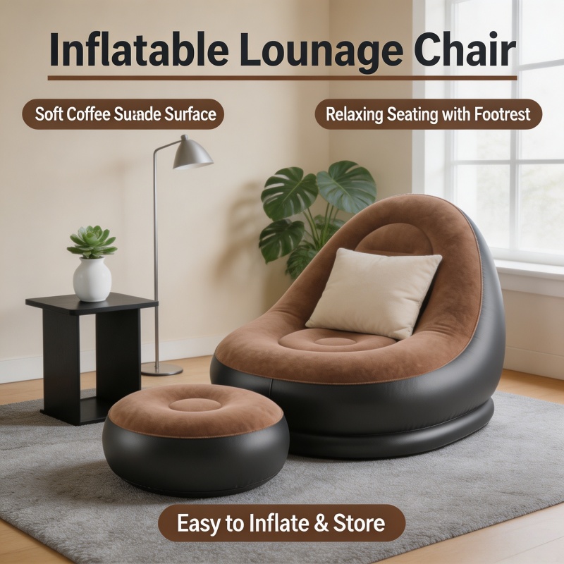 Outdoor Furniture Arhaus - Sofás Infláveis, Cadeira Reclinável Dobrável, Sofá-Cama