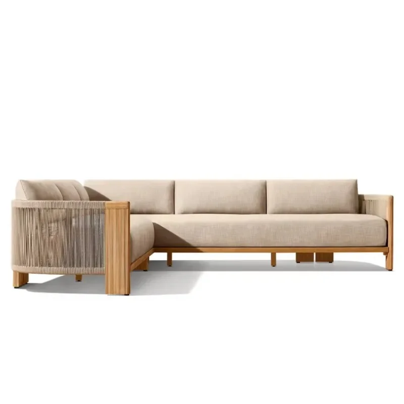 Outdoor Furniture In Bali - Conjunto de Sofá de Teak Deluxe