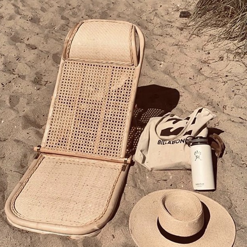 Outdoor Furniture In Bali - Cadeiras de Praia de Rattan Artesanais