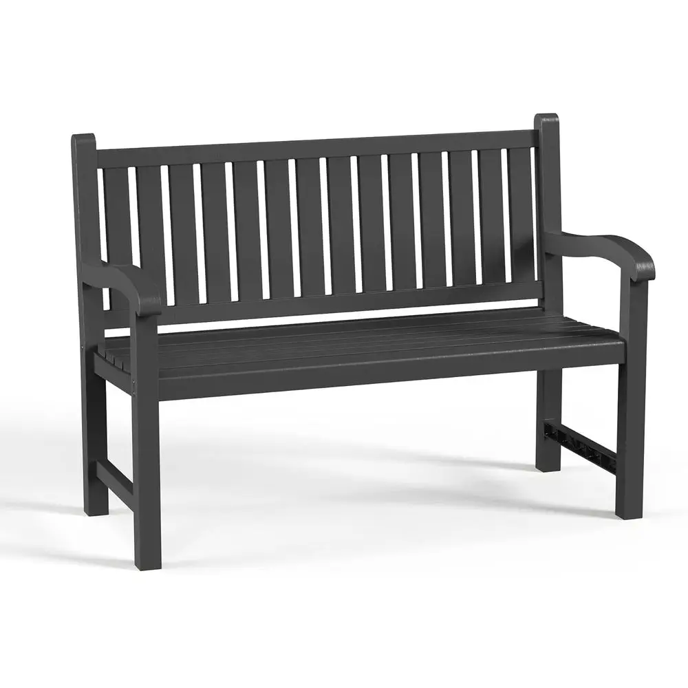 Garden Bench Metal - Banco de Resina para 2 Pessoas,