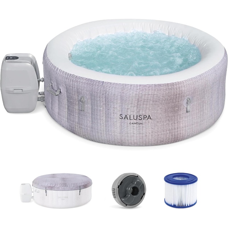 Inflatable Hot Tub - Spa inflável Bestway SaluSpa Cancun para