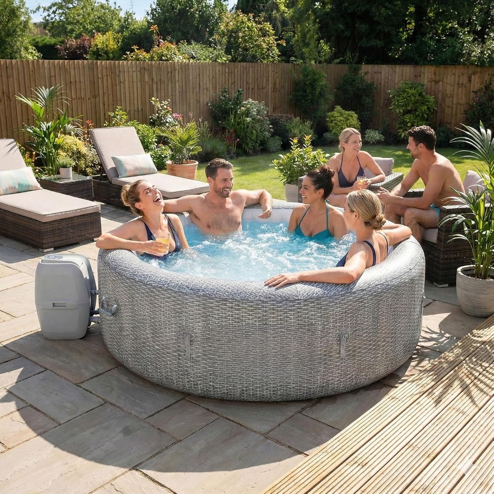 Inflatable Hot Tub - Spa Inflável Portátil, Smart AirJet &