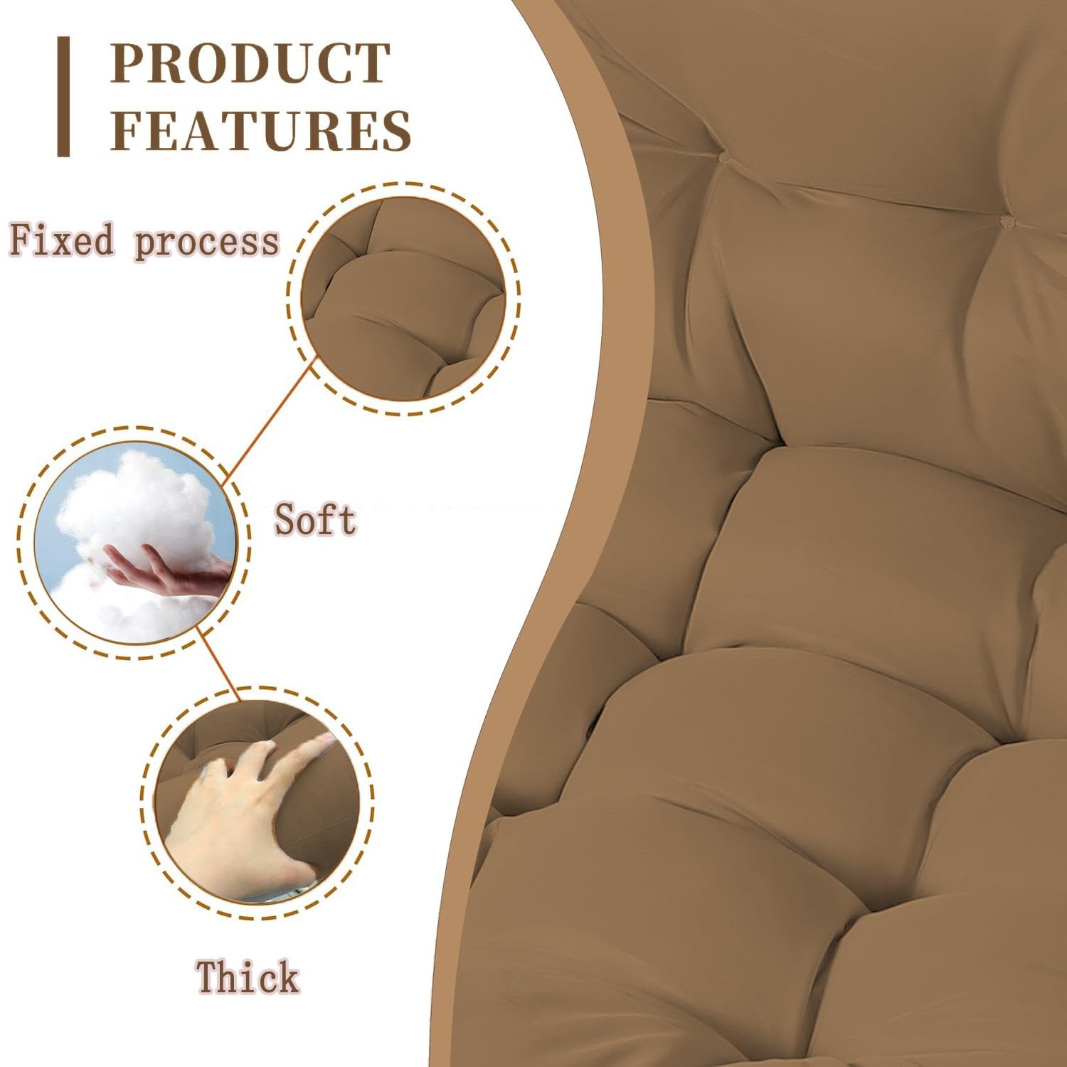 Almofada de Substituição para  - Outdoor Furniture Egg Chair avaliação e preço