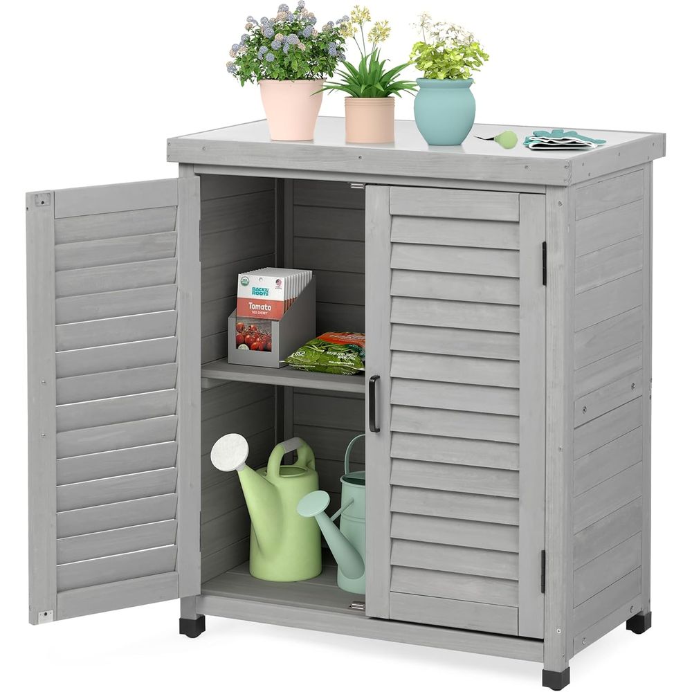 Armário de Armazenamento Exter - Garden Bench Metal avaliação e preço
