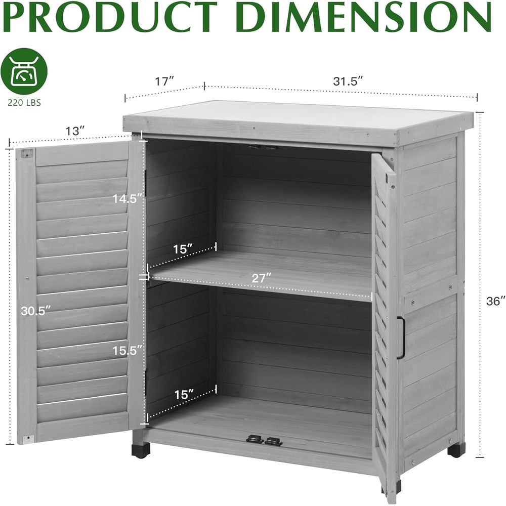 Armário de Armazenamento Exter - Garden Bench Metal avaliação e preço