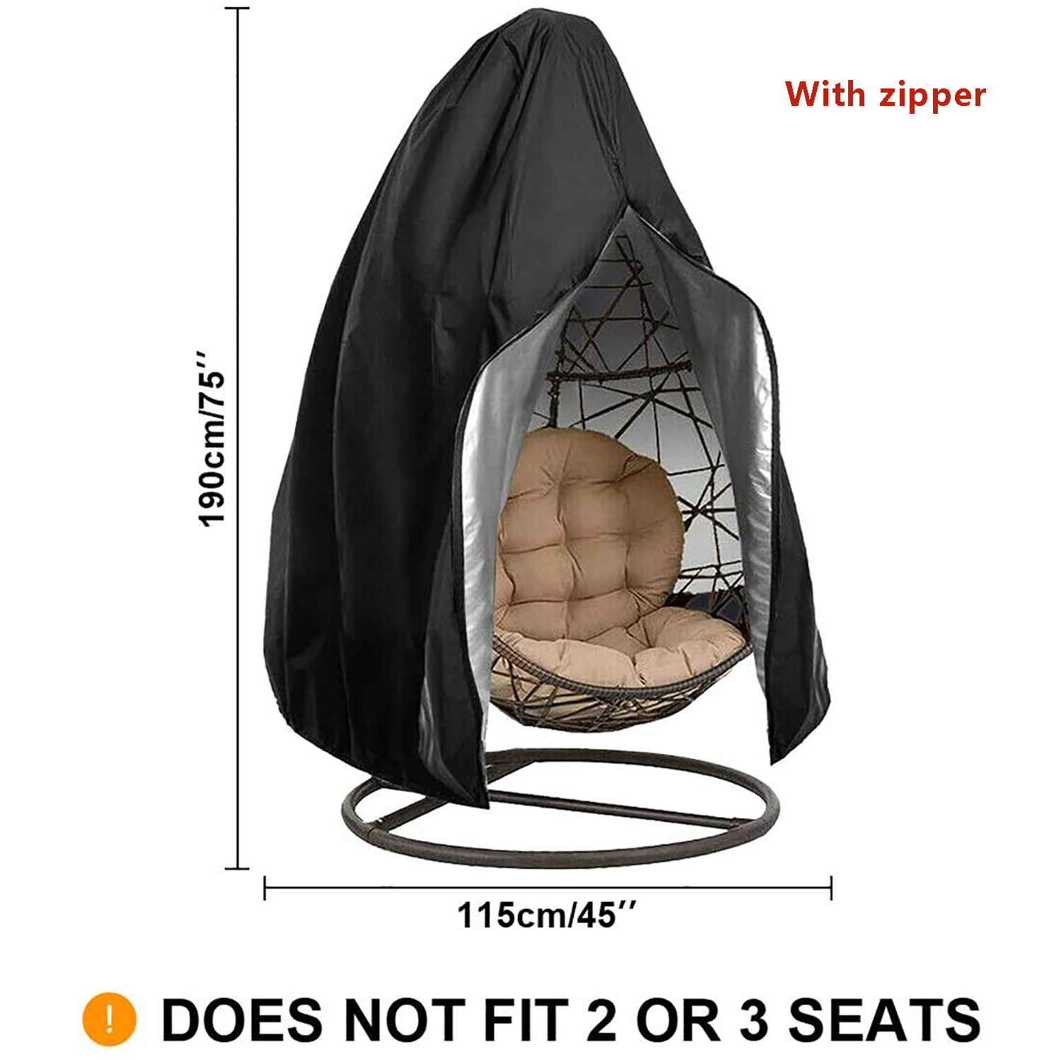 Capa para Cadeira Suspensa em  - Outdoor Furniture Egg Chair avaliação e preço