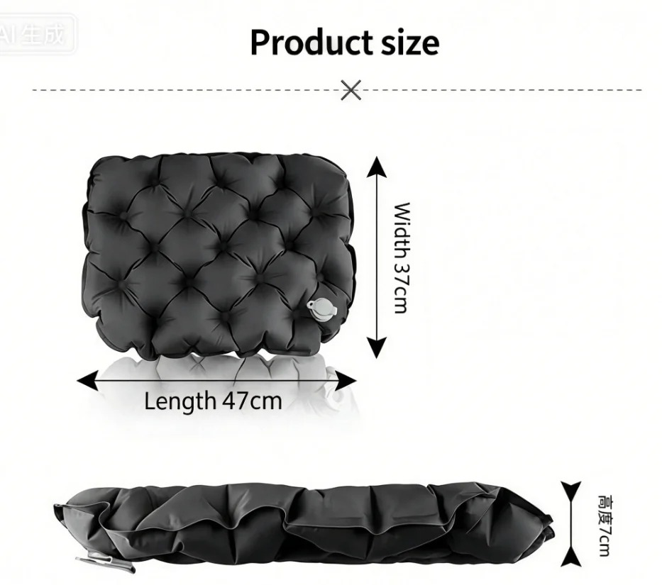Almofada Inflável Portátil par - Outdoor Rug Waterproof avaliação e preço