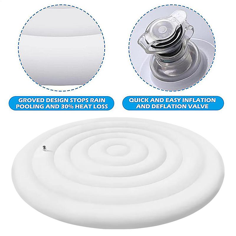 Capa inflável de 145cm de diâm - Inflatable Hot Tub avaliação e preço