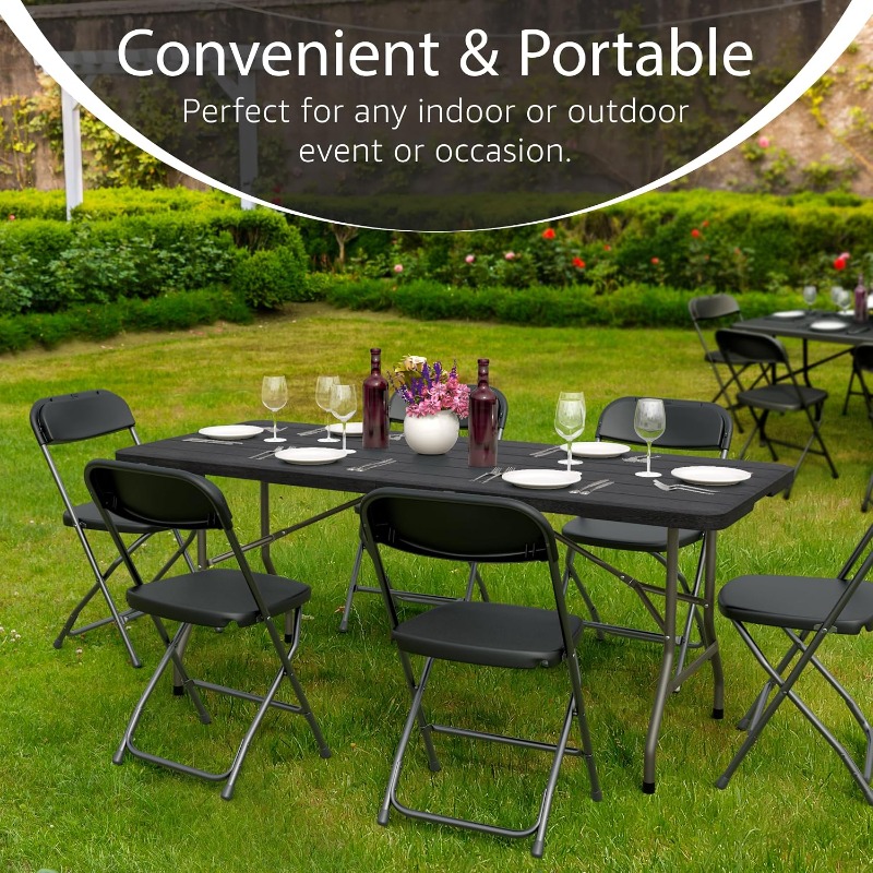 Pacote com 10 Mesas Dobráveis  - Outdoor Furniture Legs avaliação e preço