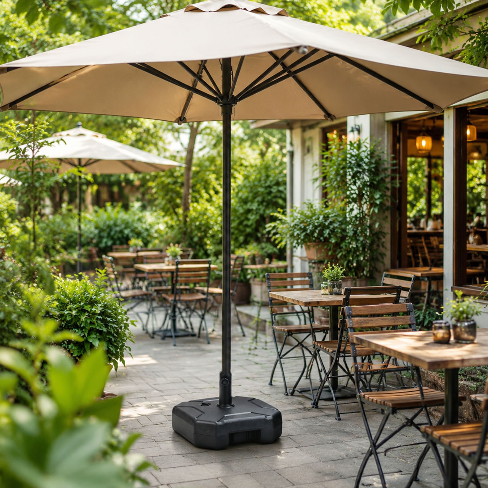 Base para Guarda-Sol de Pátio  - Outdoor Furniture With Umbrella avaliação e preço