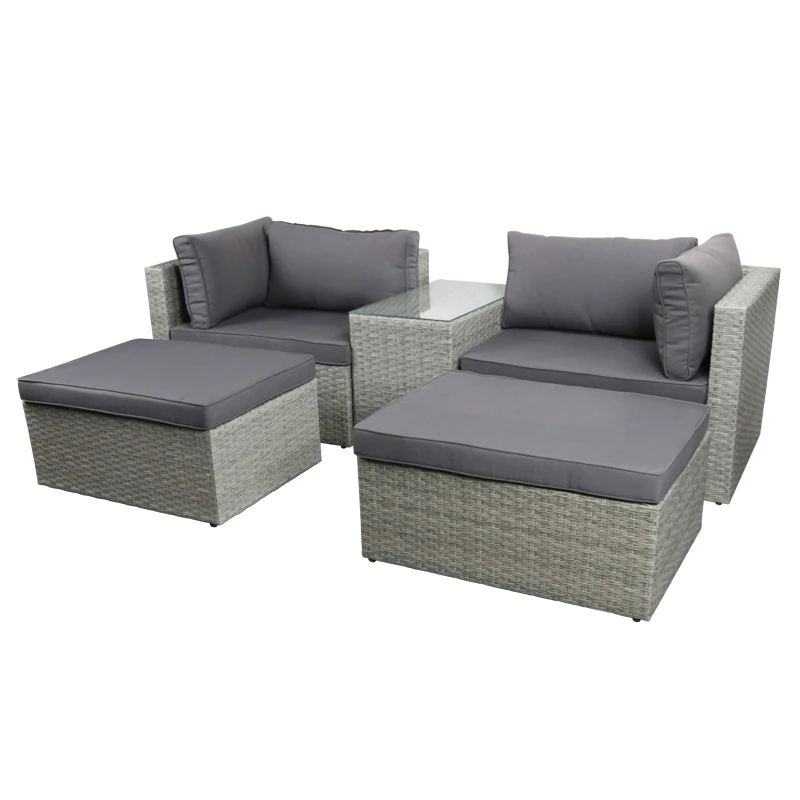 Conjunto de Sofá de Rattan par - Outdoor Furniture For Sale avaliação e preço