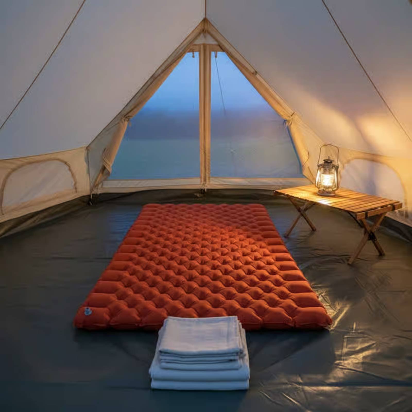 Colchão Inflável para Camping  - Outdoor Rug Waterproof avaliação e preço