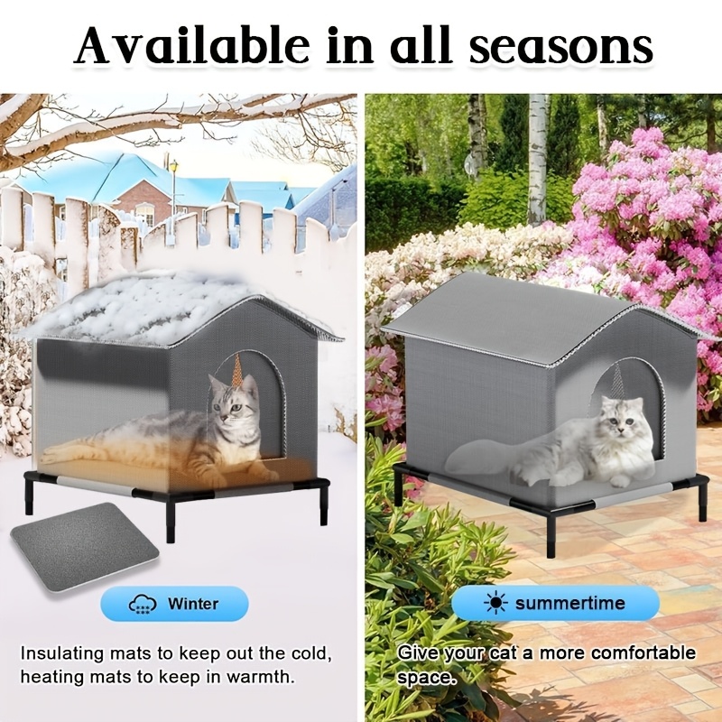 Casas para Gatos de Rua com Ta - Outdoor Rug Waterproof avaliação e preço