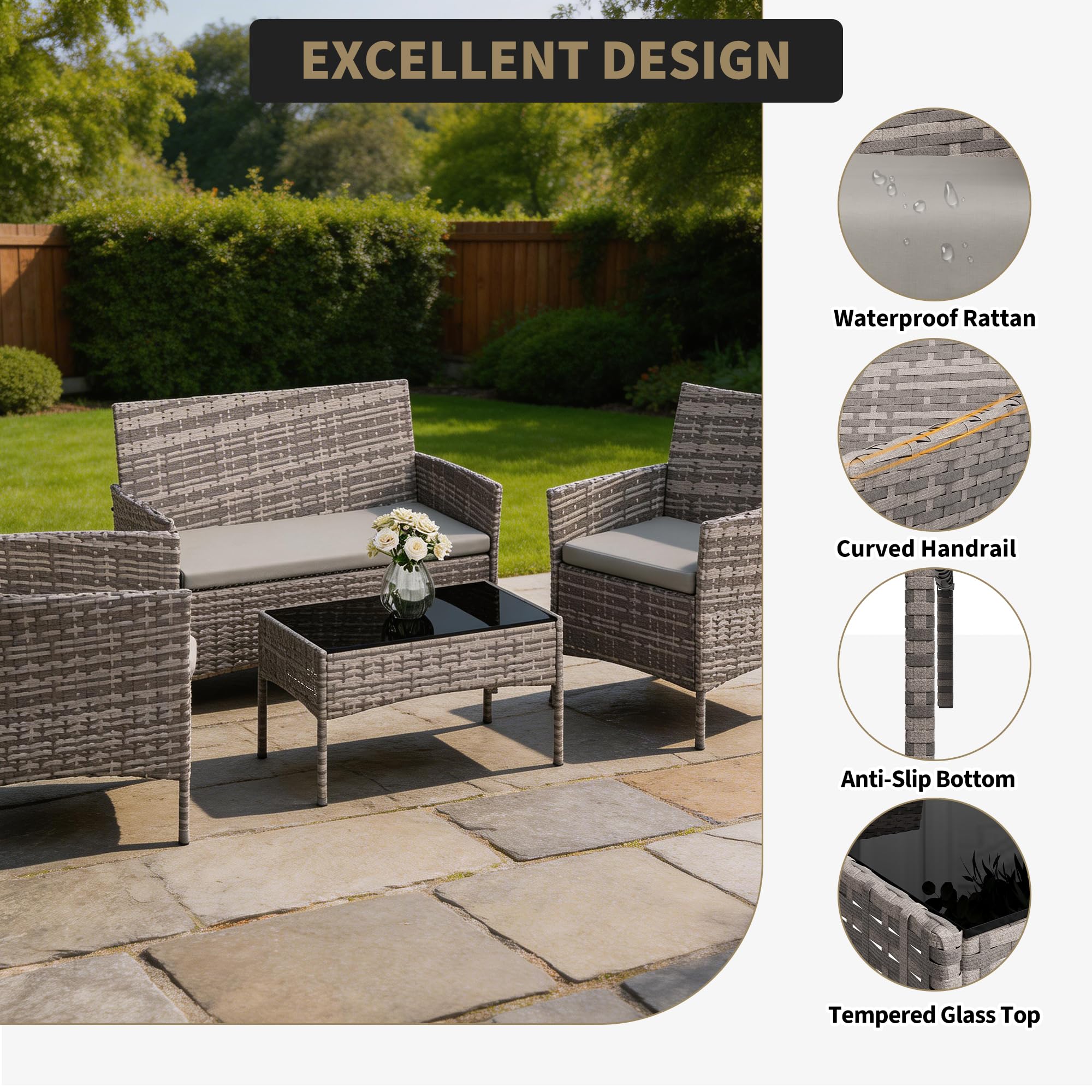 Conjunto de Móveis para Pátio  - Outdoor Furniture Hong Kong avaliação e preço