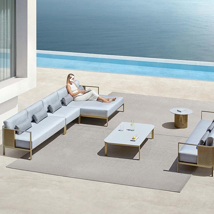 Mesas e cadeiras de sofá de aç - Outdoor Furniture For Sale avaliação e preço