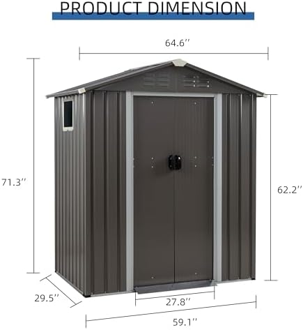 Galpão de Armazenamento de Met - Outdoor Furniture Metal avaliação e preço