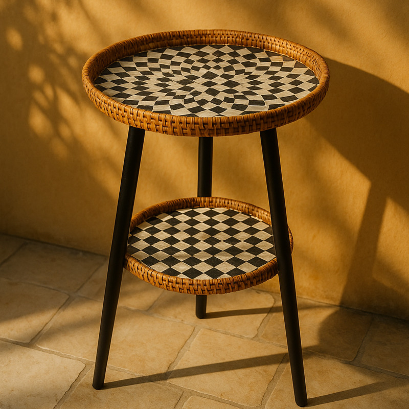 Mesa de centro de vime de cama - Outdoor Furniture Legs avaliação e preço