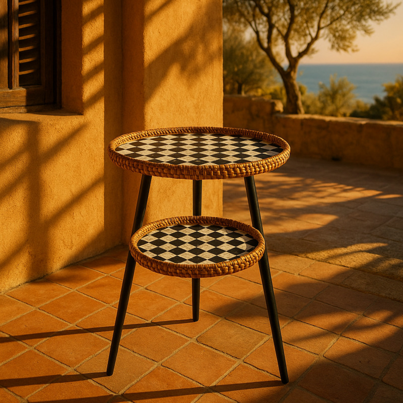 Mesa de centro de vime de cama - Outdoor Furniture Legs avaliação e preço