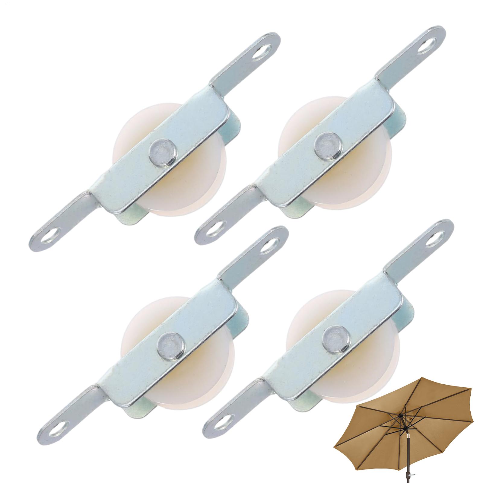 4 Peças de Suporte Deslizante  - Outdoor Furniture With Umbrella avaliação e preço