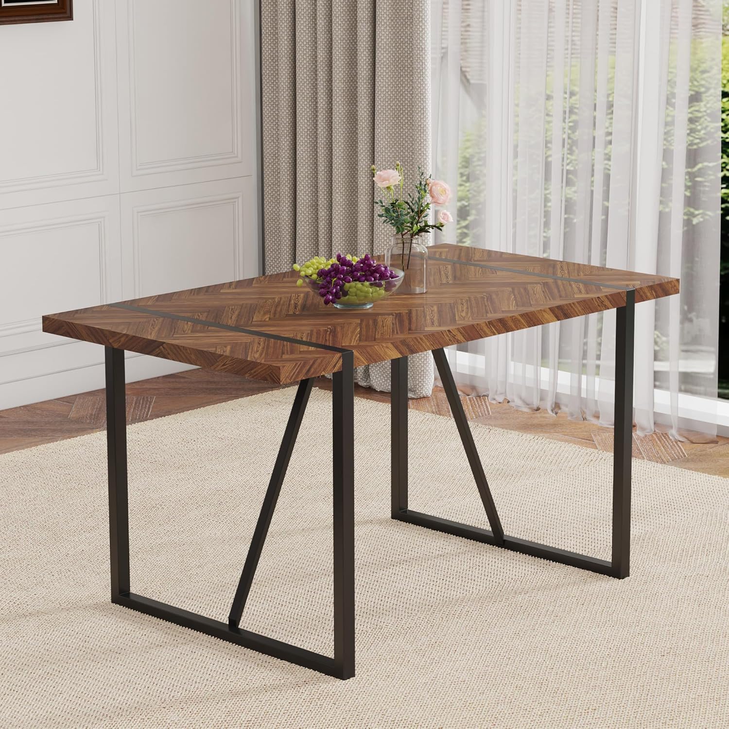 Mesa de Jantar Retrô com Tampo - Outdoor Furniture Legs avaliação e preço