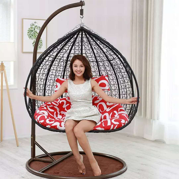 Em forma de ovo rattan vime ac - Outdoor Furniture Egg Chair avaliação e preço