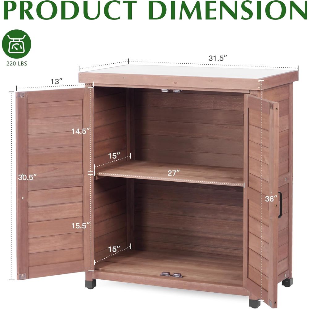 Armário de Armazenamento Exter - Garden Bench Metal avaliação e preço