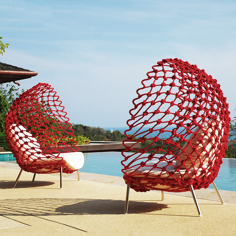 Cadeira de vime moderna e mini - Outdoor Furniture Egg Chair avaliação e preço